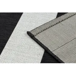 Tappeto in sisal grigio, ideale per ambienti contemporanei