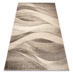 Tappeto FUSION 1617 beige / crema - Onde, moderno, astratto
