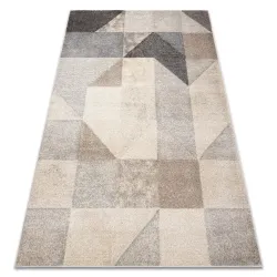 Tappeto FUSION 9777 crema/beige - Geometrico, moderno, astratto