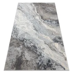 Tappeto FUSION 9613 grigio chiaro / grigio scuro - Marmo, moderno, astratto