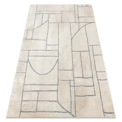 Tappeto FUSION 0806 crema / grigio chiaro - Geometrico, moderno, astratto