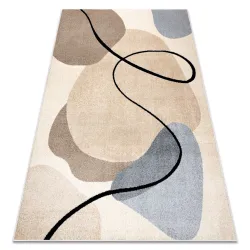 Tappeto FUSION 9213 crema / beige - Geometrico, moderno, astratto