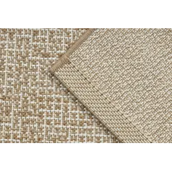 Tappeto in sisal con texture naturale, ideale per la camera da letto