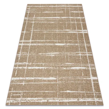 Tappeto in sisal Trellis vintage, colore paglia beige naturale, perfetto per ogni stanza