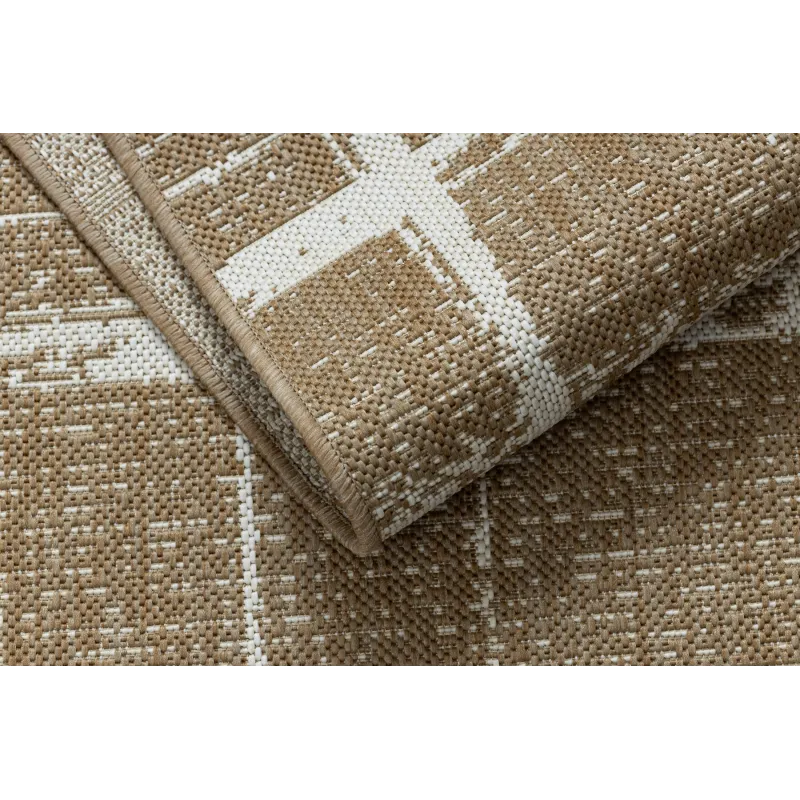 FLAT 48965265 Tappeto in sisal Trellis vintage, resistente alle intemperie, per esterni eleganti