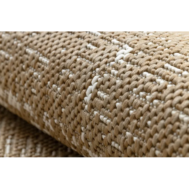 FLAT 48965265 Tappeto in sisal Trellis vintage, stile elegante, perfetto per interni moderni