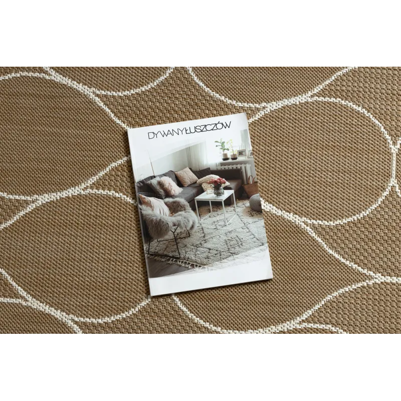 FLAT 49379265 Tappeto in sisal Gocce - tappeto elegante per interni