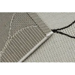 Tappeto in sisal naturale, resistente e di design