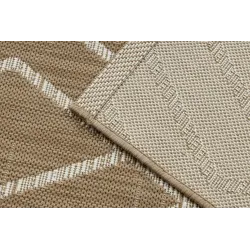 Tappeto geometrico in sisal, resistente, perfetto per soggiorni o camere da letto