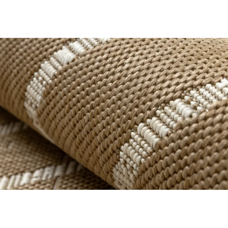 Tappeto geometrico in sisal, perfetto per la stanza dei bambini, materiale resistente