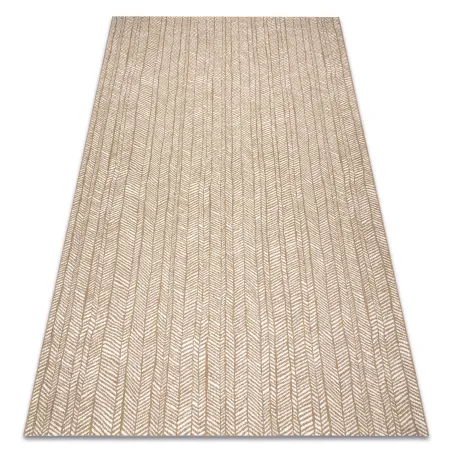Tappeto in sisal beige naturale, perfetto per arredare spazi eleganti