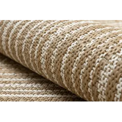 Tappeto geometrico in sisal, ideale per la cameretta, resistente e alla moda