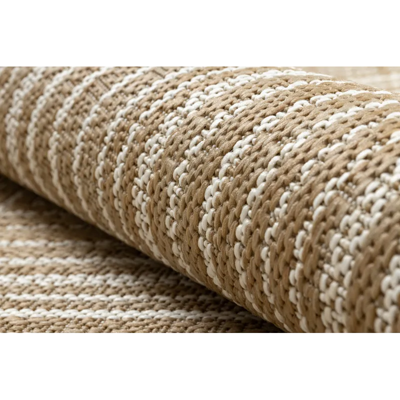 Tappeto geometrico in sisal, ideale per la cameretta, resistente e alla moda
