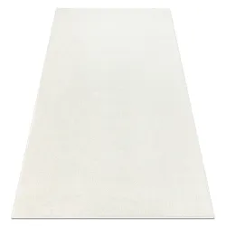 Tappeto ETON PLUS crema tinta unita, monocromatico, liscio