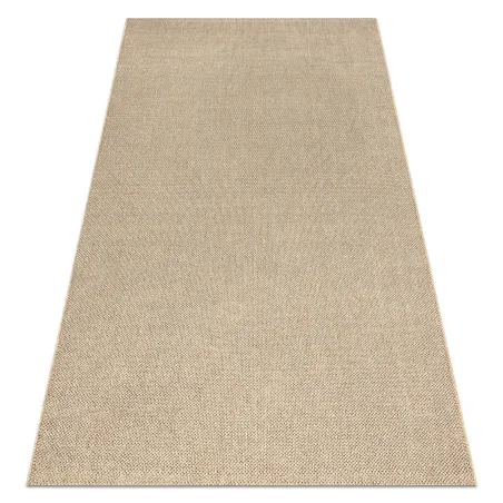 Tappeto rettangolare beige in polipropilene 60x100, design moderno