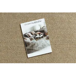 Tappeto rettangolare beige polipropilene – vista 4