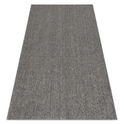 Tappeto Grigio Polipropilene 80x150 cm