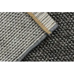 Tappeto Grigio Polipropilene 80x150 cm – vista 3