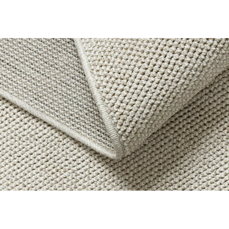 Tappeto Poliestere Colore Crema 80x150 cm – vista 4