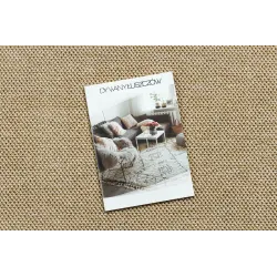 Tappeto Rotondo Beige Polipropilene 80 cm – vista 2