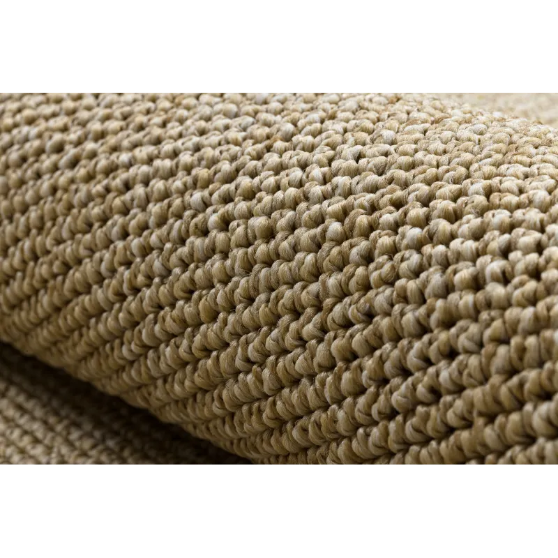 Tappeto Rotondo Beige Polipropilene 80 cm – vista 5