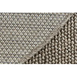 Tappeto Rotondo Marrone Polipropilene 80 cm – vista 3