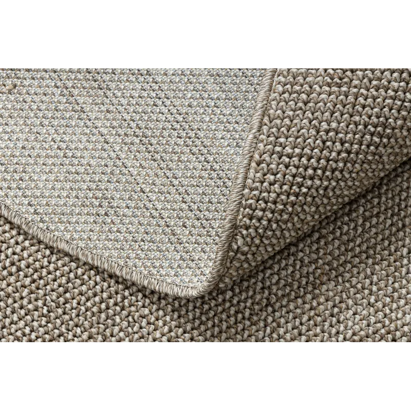 Tappeto Rotondo Marrone Polipropilene 80 cm – vista 4
