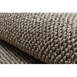Tappeto Rotondo Marrone Polipropilene 80 cm – vista 5