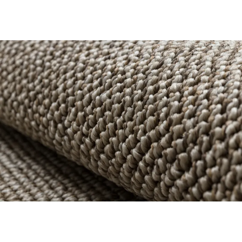 Tappeto Rotondo Marrone Polipropilene 80 cm – vista 5