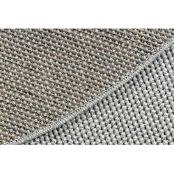 Tappeto Argento Polipropilene Rettangolare – vista 3
