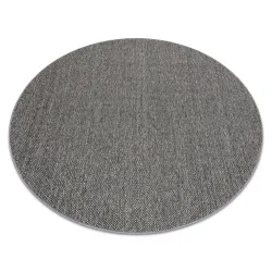 Tappeto Grigio Polipropilene Rettangolare