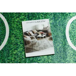 Tappeto BAMBINO 51760 in verde, per bambini, stile calcistico