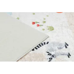 Tappeto morbido BAMBINO 1165 Zoo, antiscivolo, per i bambini