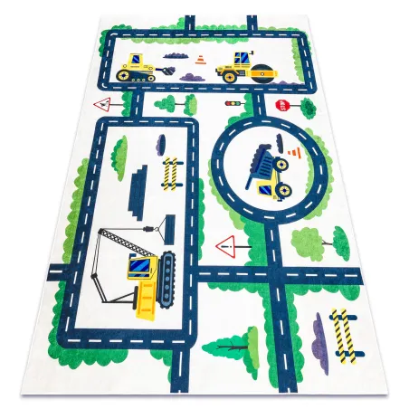 Tappeto BAMBINO 2223 crema, antiscivolo, per bambini, prodotto di secondo grado