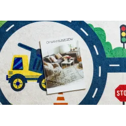 Tappeto lavabile BAMBINO 2223 crema, ideale per la stanza dei bambini