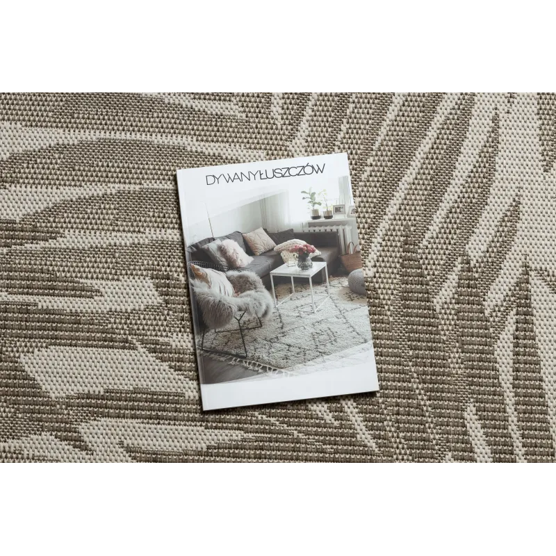Tappeto in spago sisal FLOORLUX 20504 in stile giungla, elegante e moderno