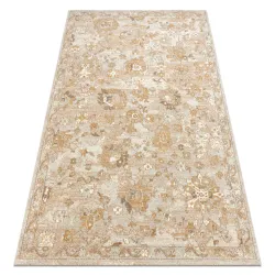 Tappeto SOHO 477.22.LA115 lana OSTA - Ornamento, fiori beige naturale / terracotta