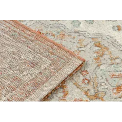 Dywan SOHO 477.01.LA112 wełniany OSTA - Ornament, rozeta naturalny terakota / beż
