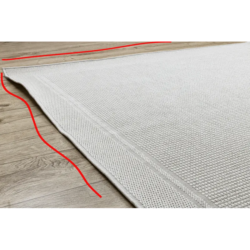 Tappeto TIMO 5979 in sisal, scelta perfetta per spazi esterni