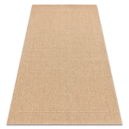 Tappeto TIMO 5979 in sisal beige scuro per esterni - PRODOTTO DI SECONDO GRADO