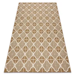 Tappeto in sisal FLAT 48900001 Traliccio marocchino beige naturale corda