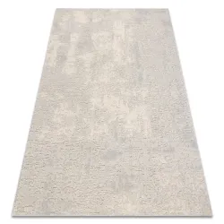 Tappeto FLUX 461.2.AE120 Misto Lana OSTA - Astrazione, strutturale, stile loft Crema / Grigio