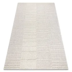 Tappeto FLUX 461.3.AE121 Misto Lana OSTA - Geometrico, strutturale, stile loft Beige / Grigio