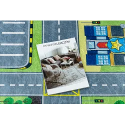 Tappeto BAMBINO 9028, morbido e antiscivolo, per camerette dei bambini