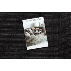 Tappeto nero TIMO 5000, accessorio elegante per spazi esterni