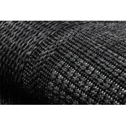 Ideale per il giardino, tappeto TIMO 5000 nero, resistente alle intemperie