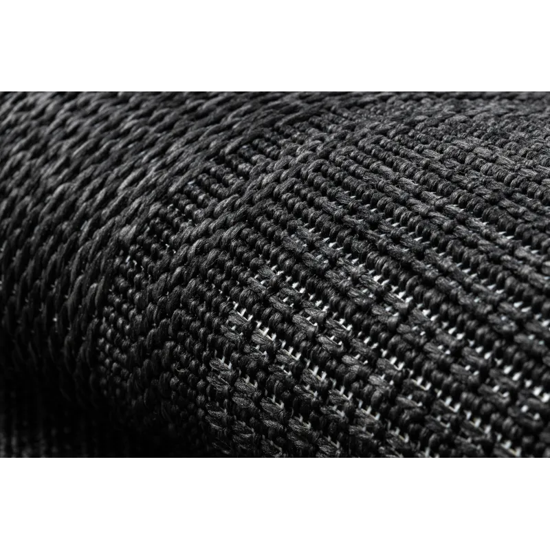 Ideale per il giardino, tappeto TIMO 5000 nero, resistente alle intemperie