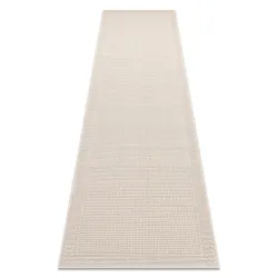 Tappeto TIMO 5979 beige in sisal, perfetto per esterni, resistente e pratico