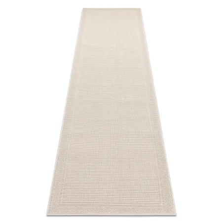 Tappeto TIMO 5979 beige in sisal, perfetto per esterni, resistente e pratico