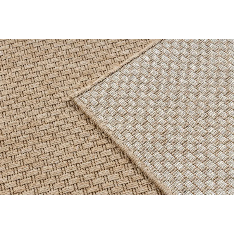Tappeto TIMO 6272 in sisal naturale, resistente e adatto per esterni